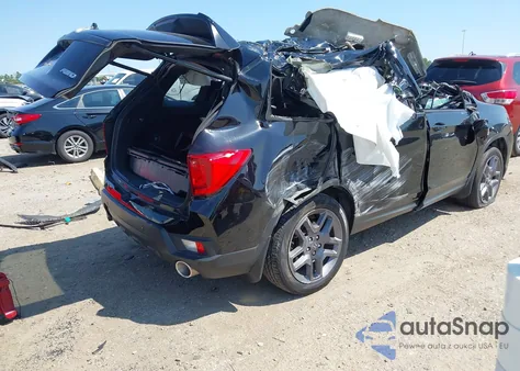 2022 Honda Passport Awd Ex-L from USA, damaged, VIN 5FNYF8H56NB026319